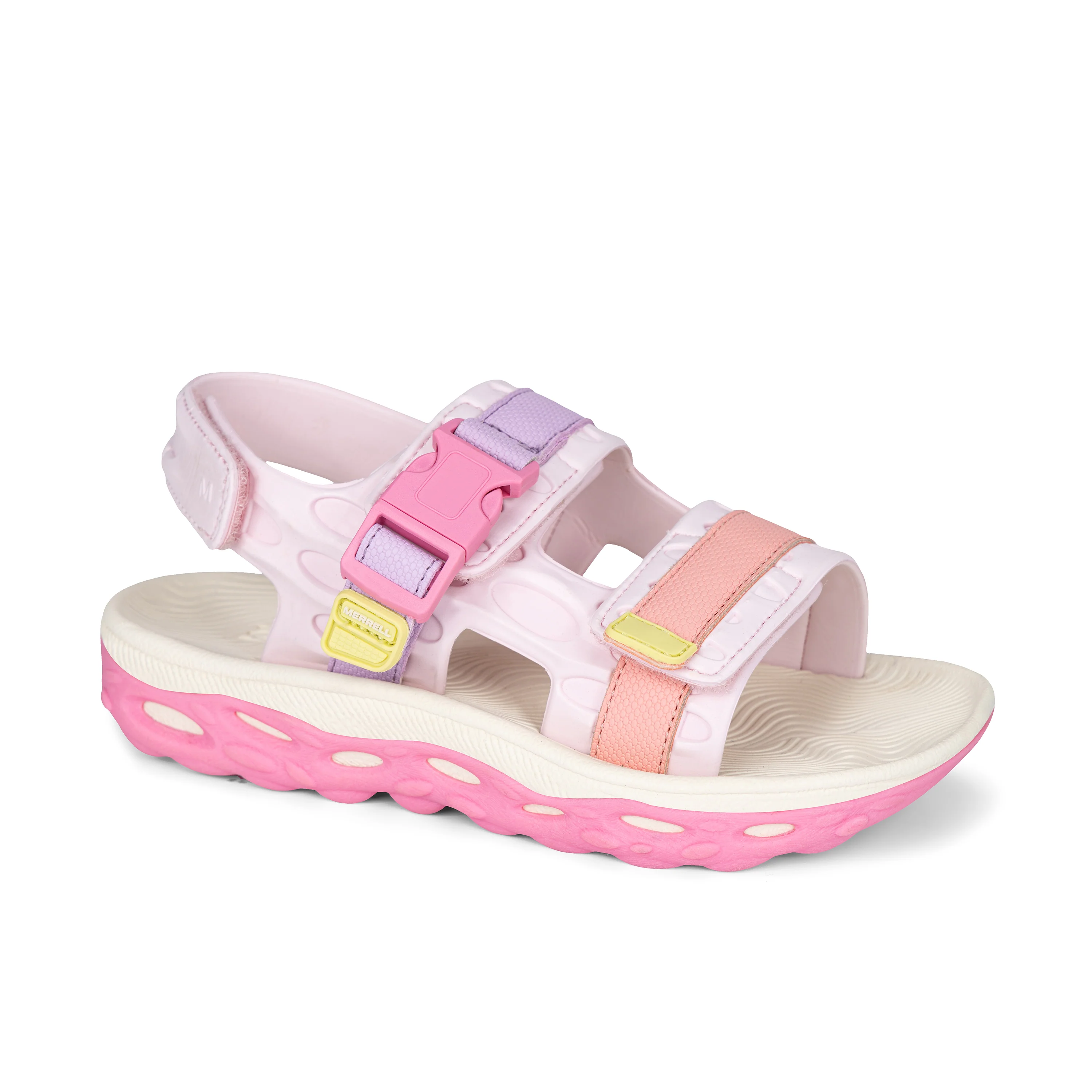 Hut Ultra Sandal - Big Kid Pink/Rainbow - Image 7