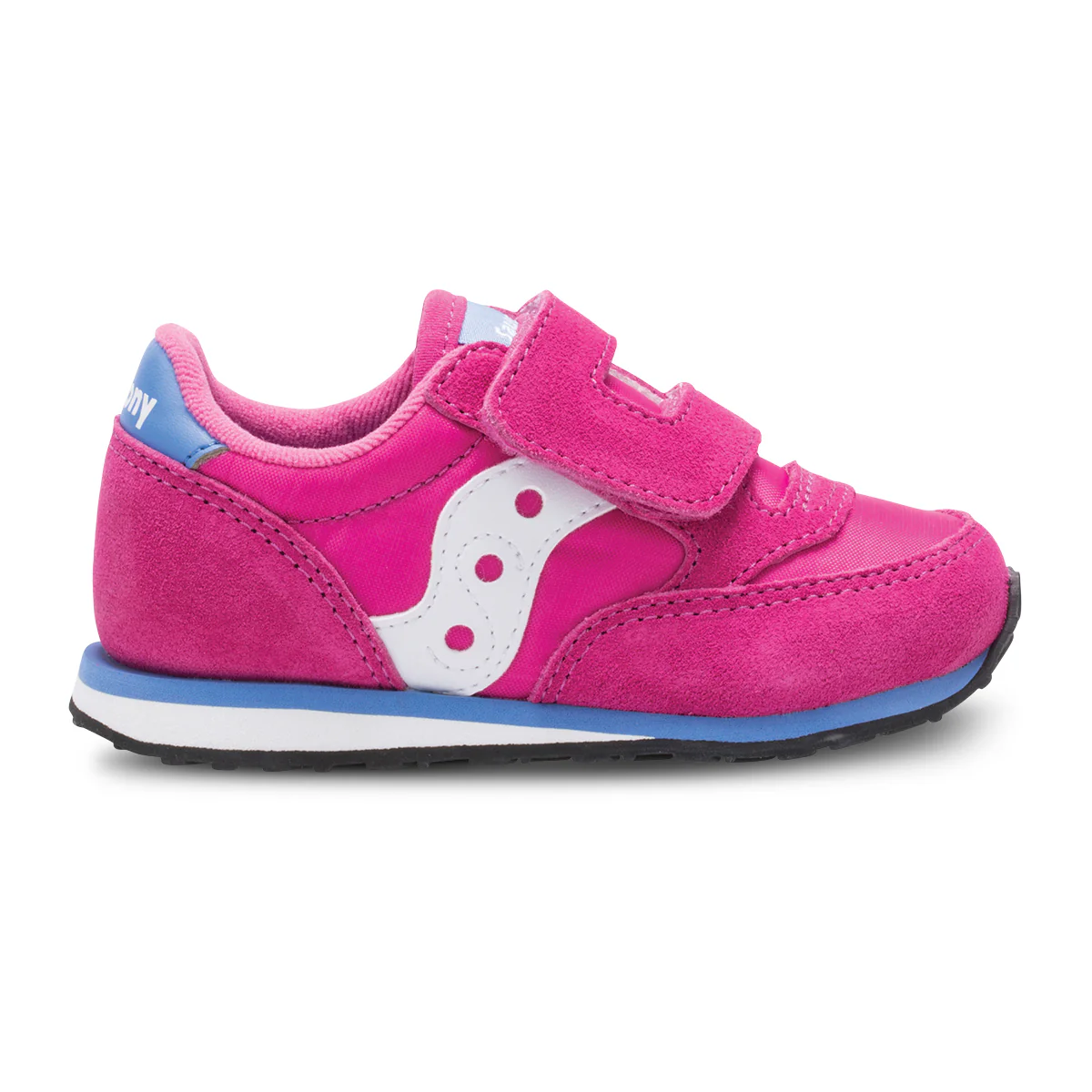 Jazz Hook & Loop Sneaker - Big Kid Magenta