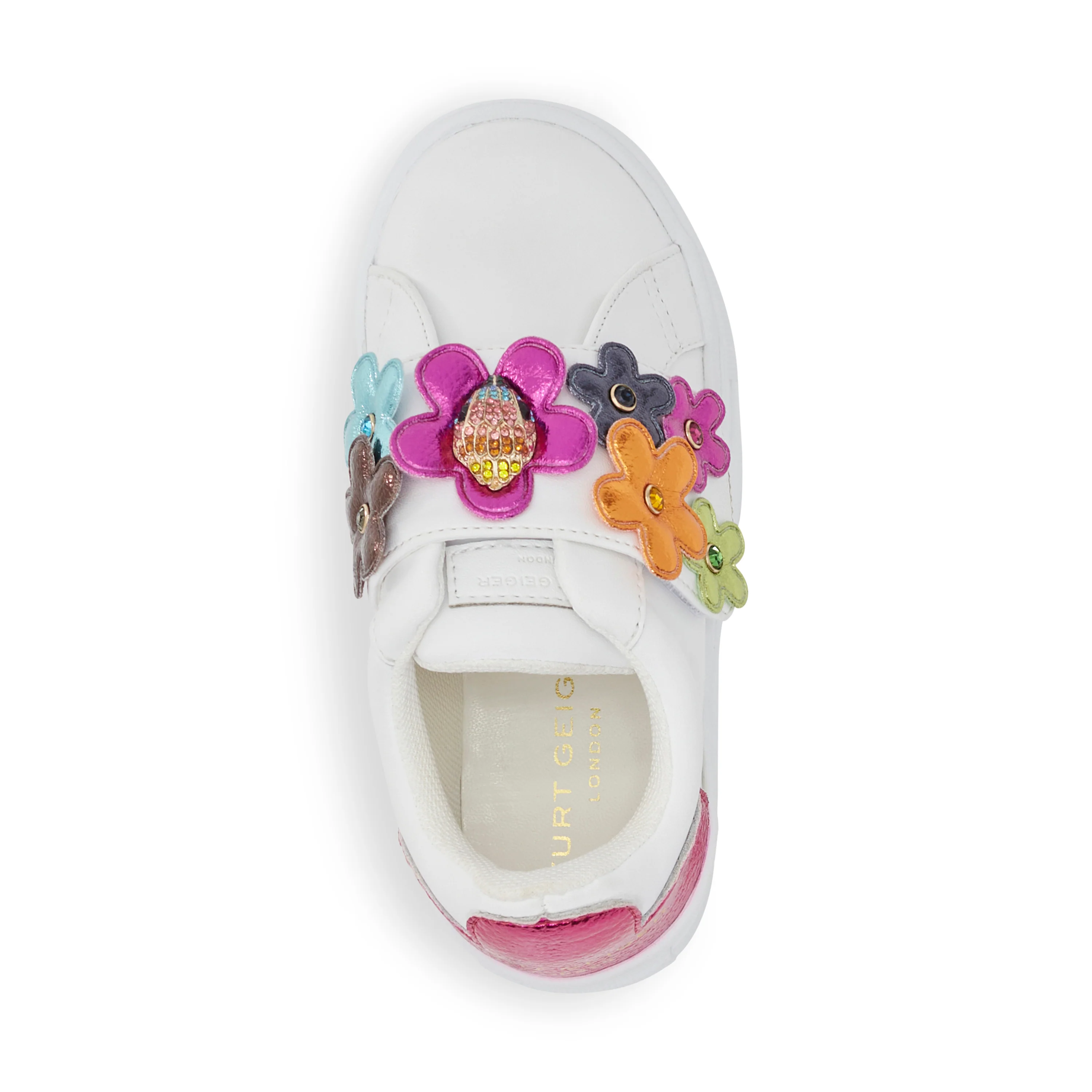 Mini Flower Petal Sneaker - Little Kid White/Multi - Image 5