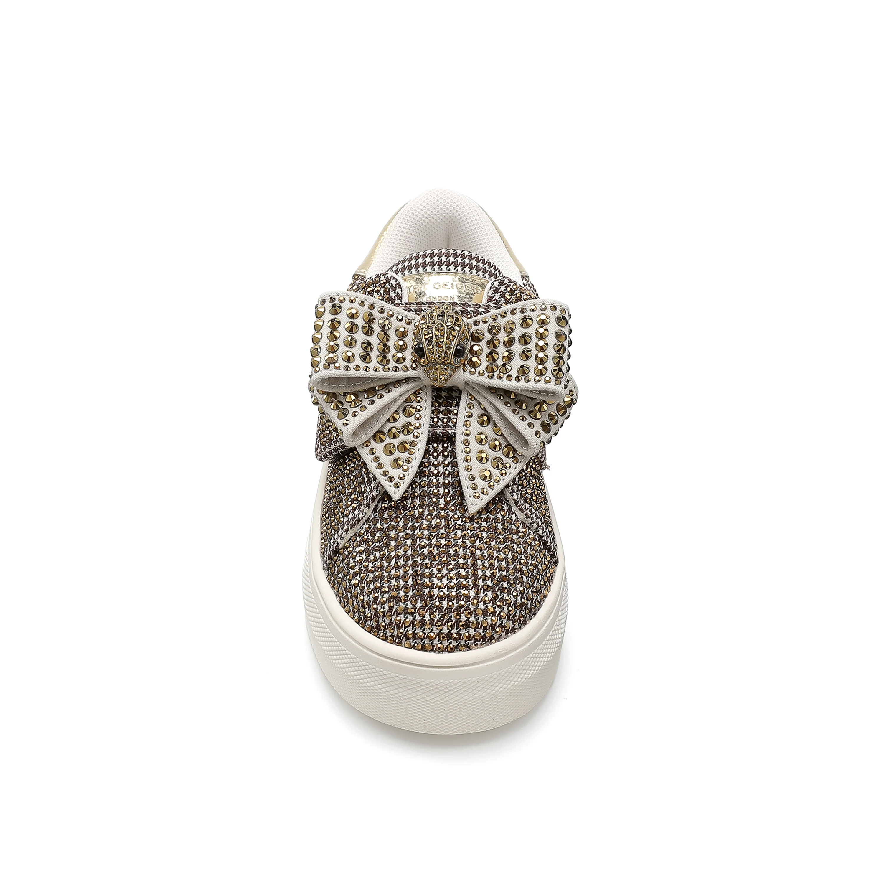 Mini Laney  Bow Sneaker  - Little Kid Beige - Image 4