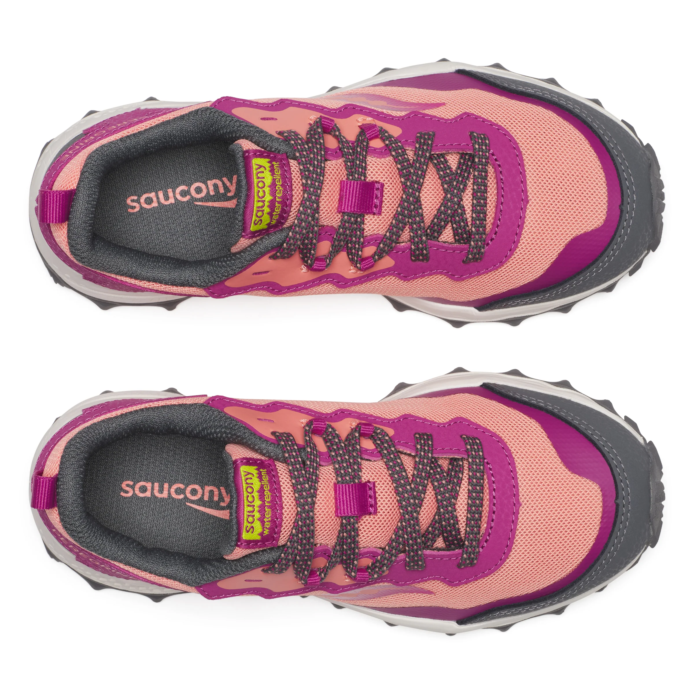 Peregrine KDZ Shield Sneaker - Big Kid Berry/Coral - Image 5